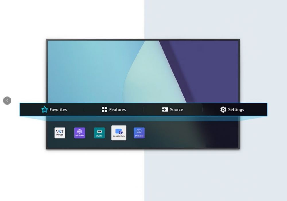Samsung QH98C – центр притяжения взглядов